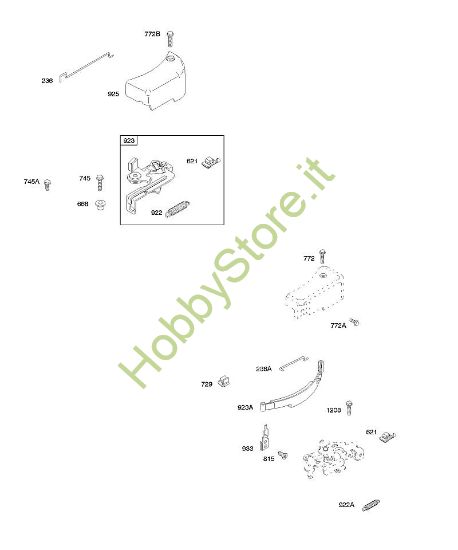 C - Freno B&S - 09 €¦ 09D902-2236-B1 brand Stihl